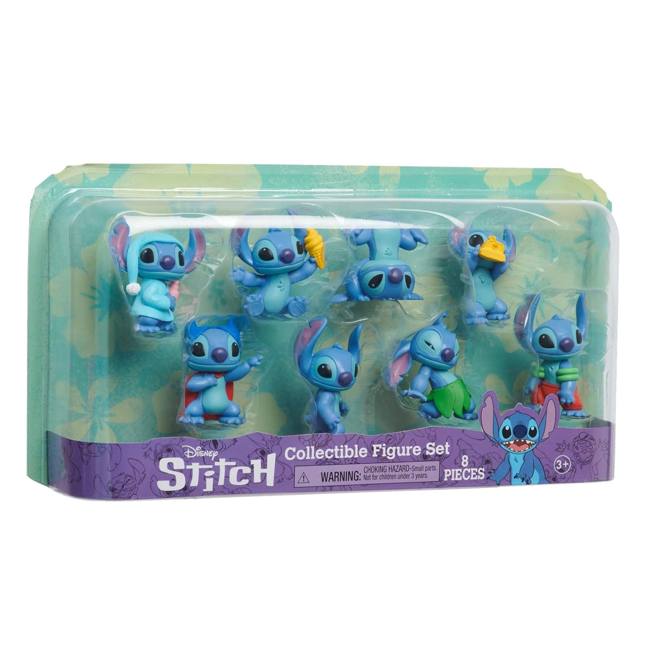 Productafbeelding Lilo & Stitch Minifiguren 8-Pack Stitch Collectible Figure Set 7 cm