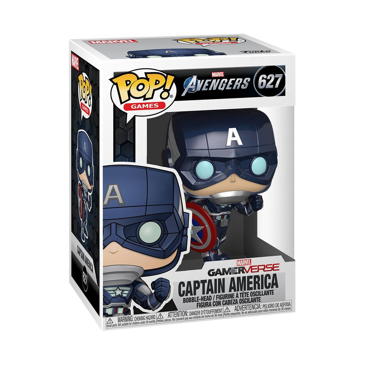 Productafbeelding Marvel's Avengers (2020 videogame) POP! Marvel vinylfiguur Captain America 9 cm