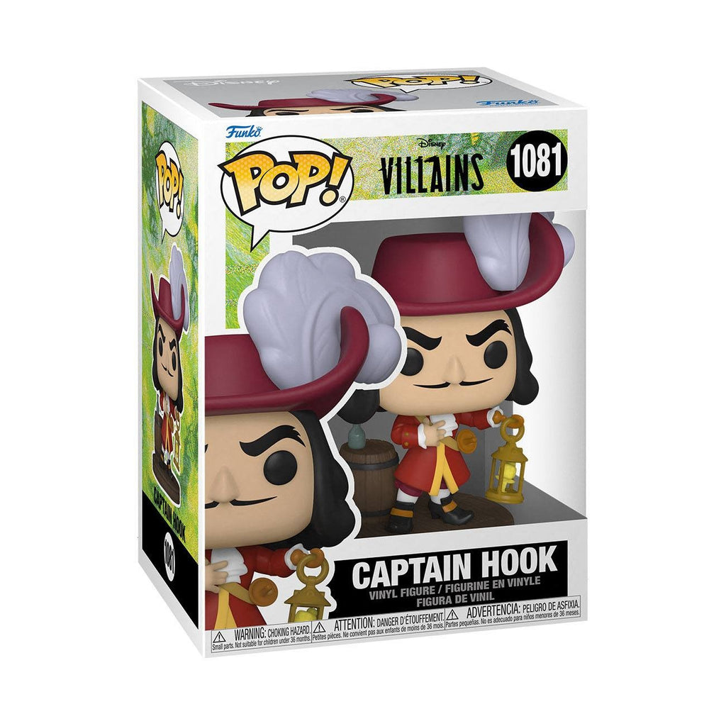Productafbeelding Disney: Villains POP! Disney vinyl figuur Captain Hook 9 cm