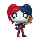 Productafbeelding DC Comics: Harley Quinn Takeover POP! Heroes vinyl figuur Harley with Pizza 9 cm