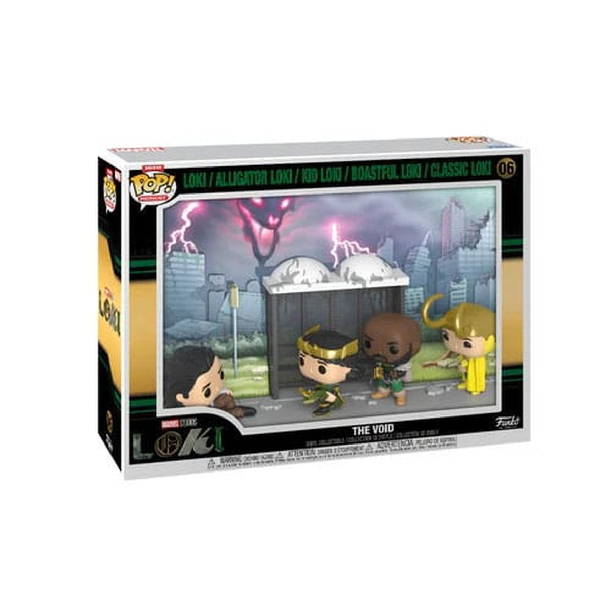 Productafbeelding Loki POP Moments Deluxe Vinyl Figuren Multi-Pack The Void