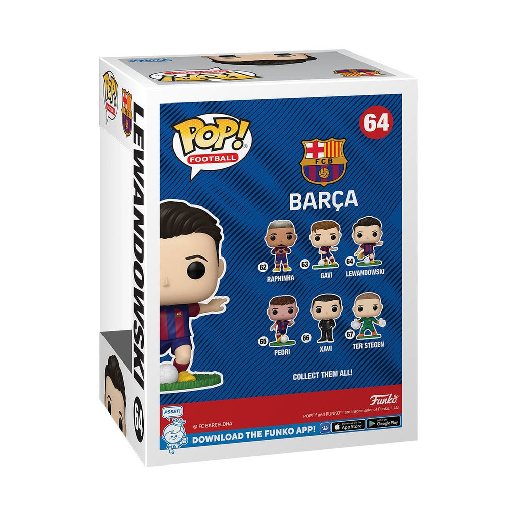 Productafbeelding EFL POP! Football Vinyl Figuur Barcelona - Lewandowski 9 cm