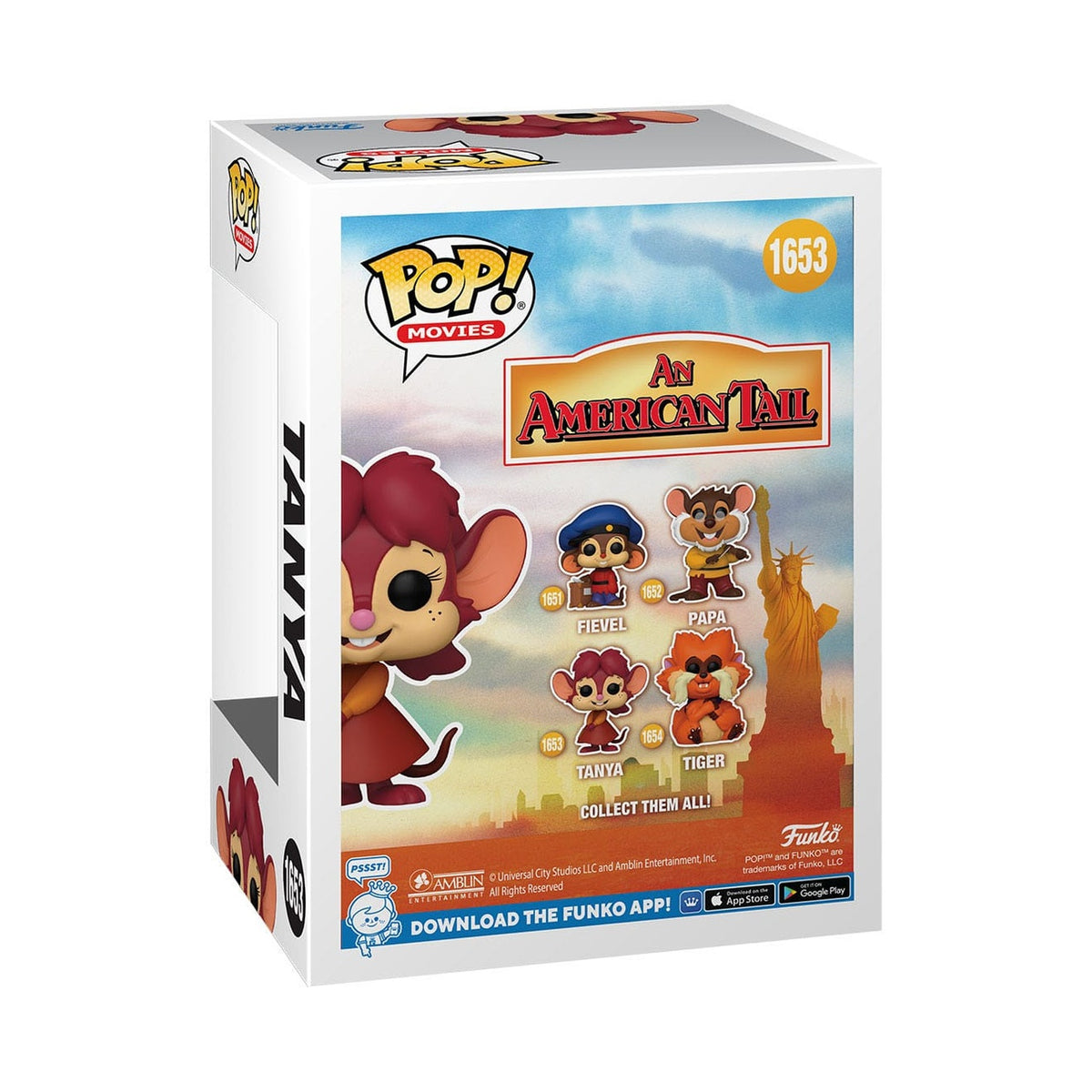 Productafbeelding An American Tail POP! Movies Vinyl Figuur Tanya 9 cm