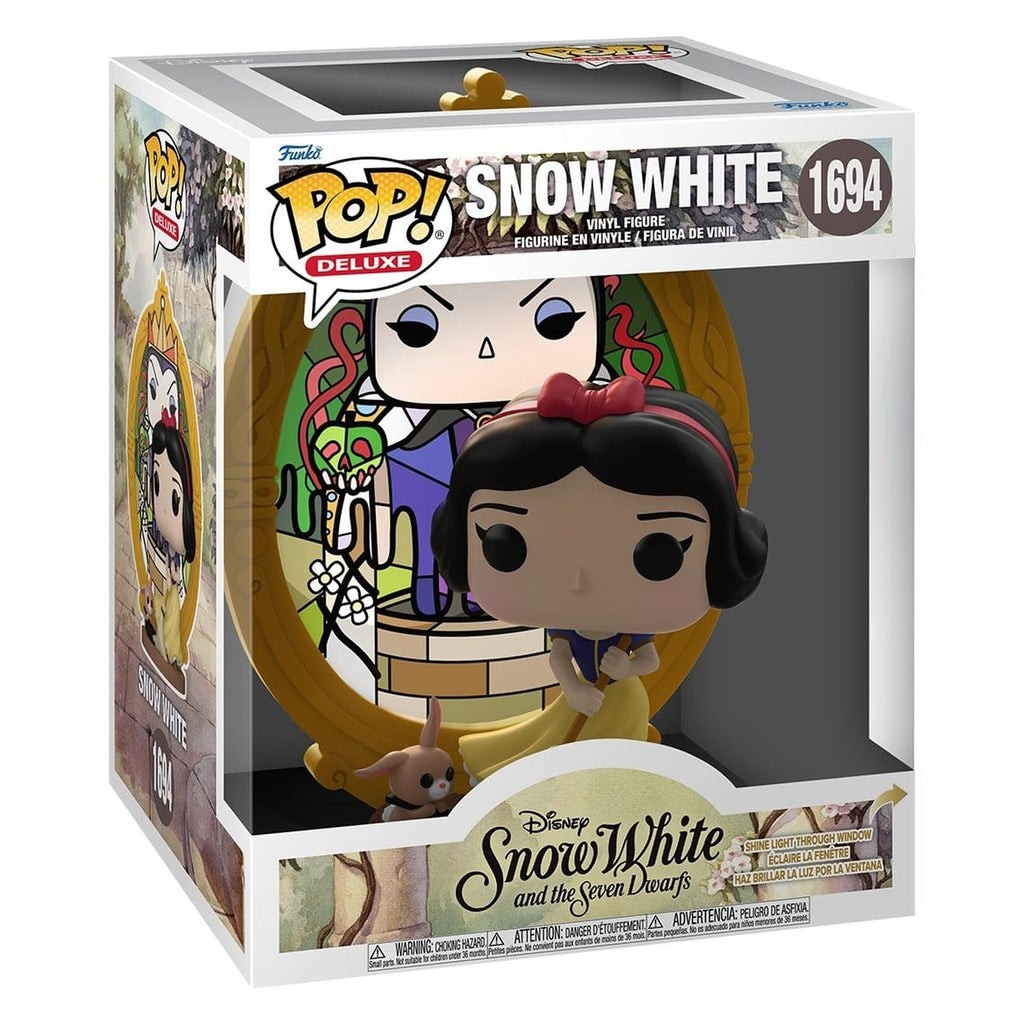 Productafbeelding Sneeuwwitje POP! Deluxe vinyl figuur Snow White (Glass) 9 cm