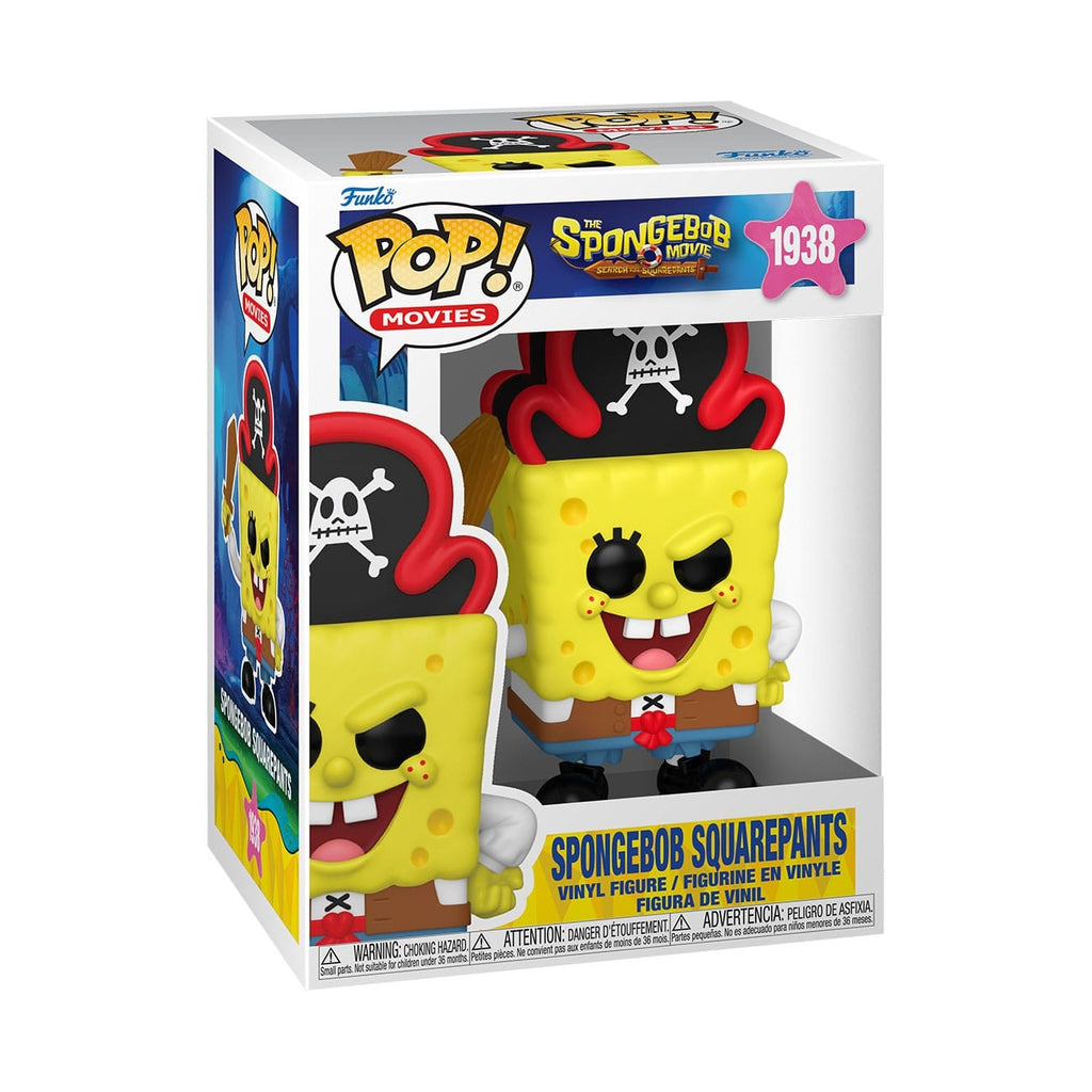 Productafbeelding SpongeBob SquarePants POP! Vinyl Figuur SquarePants (Pirate) 9 cm