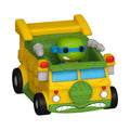 Productafbeelding Teenage Mutant Ninja Turtles POP! Rides vinylfiguur Leonardo met busje 2,5 cm