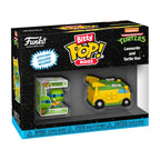 Productafbeelding Teenage Mutant Ninja Turtles POP! Rides vinylfiguur Leonardo met busje 2,5 cm