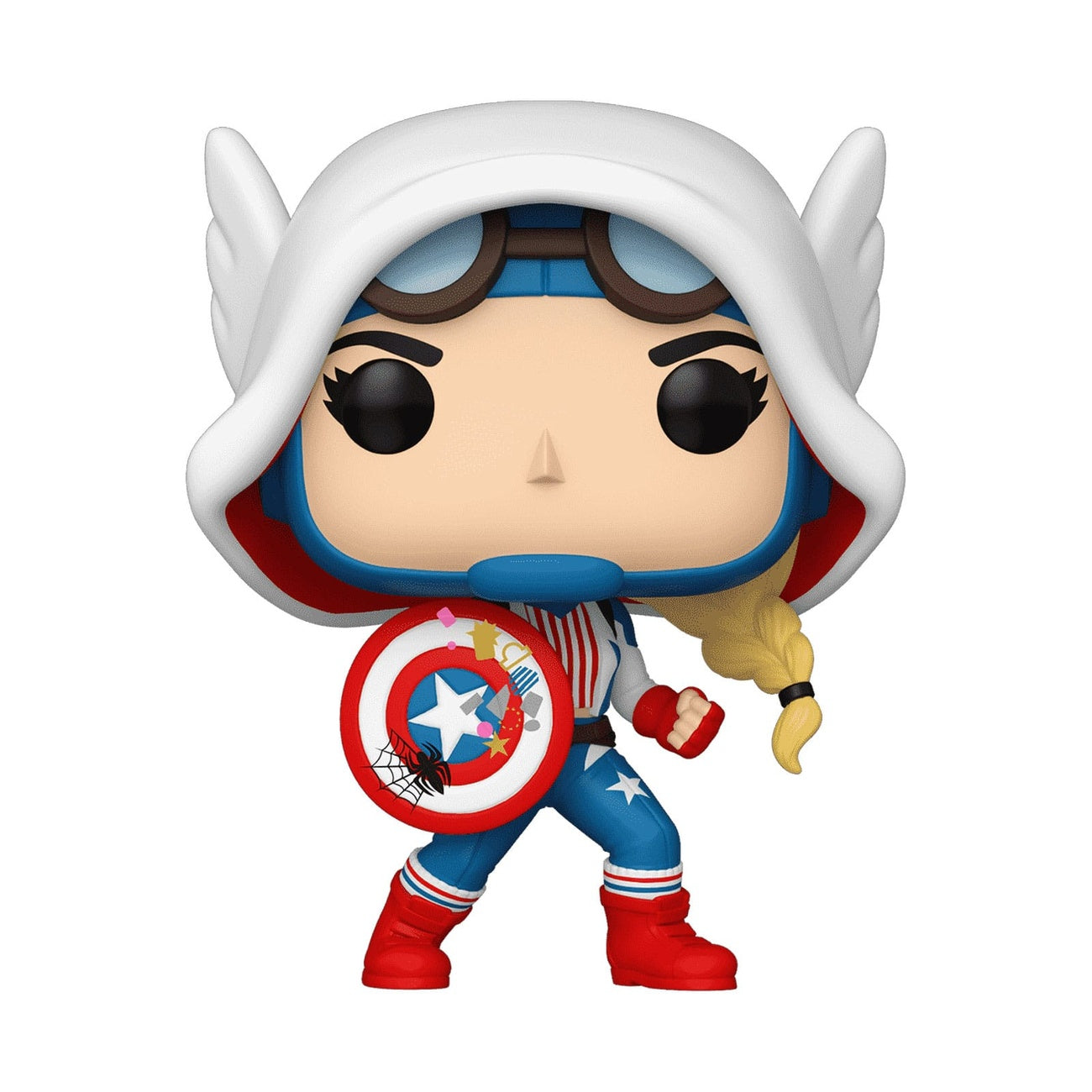 Productafbeelding Marvel POP! Vinyl Figuur Cap-Gwen 9 cm