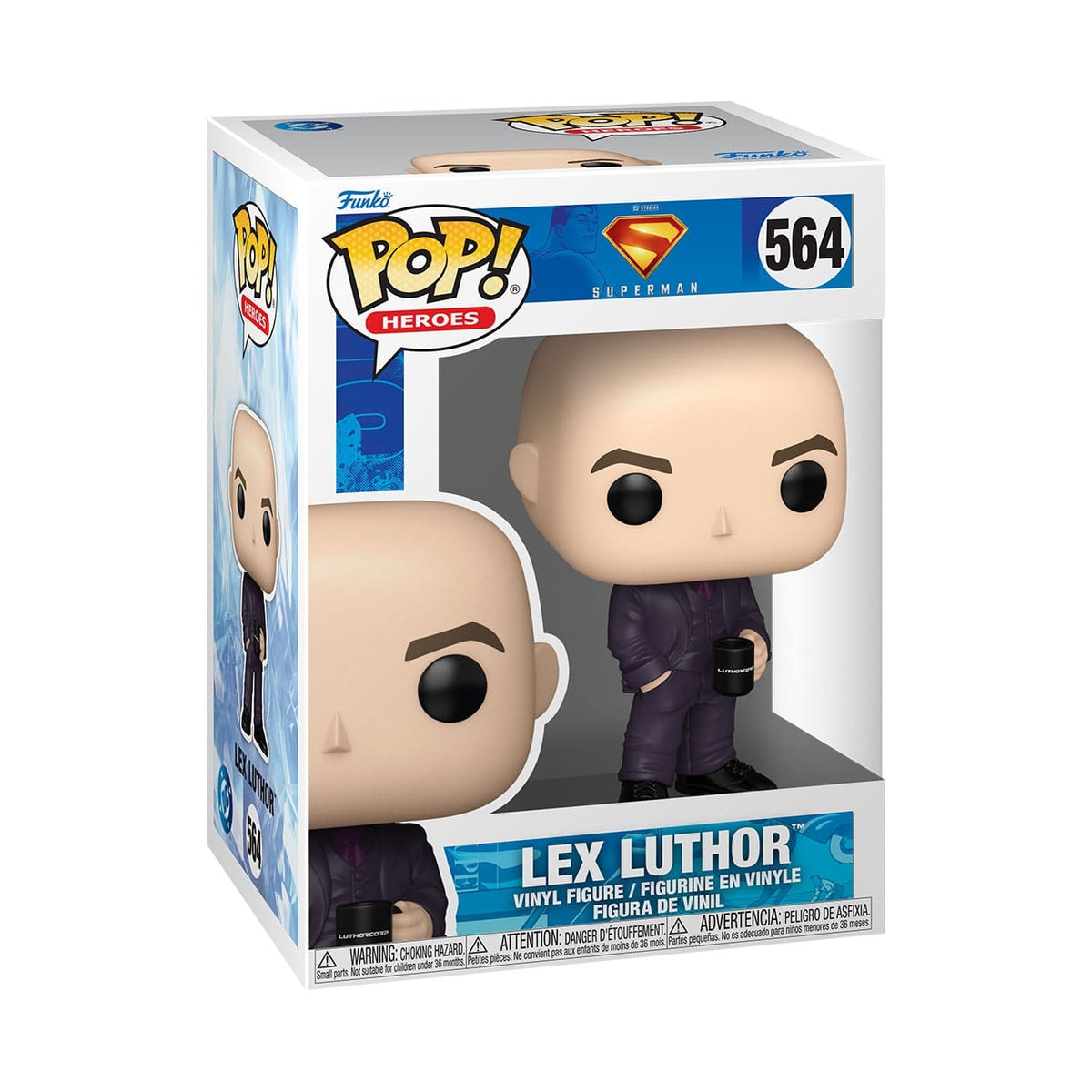 Productafbeelding Superman (2025) POP! Vinyl figuur Lex Luthor 9 cm