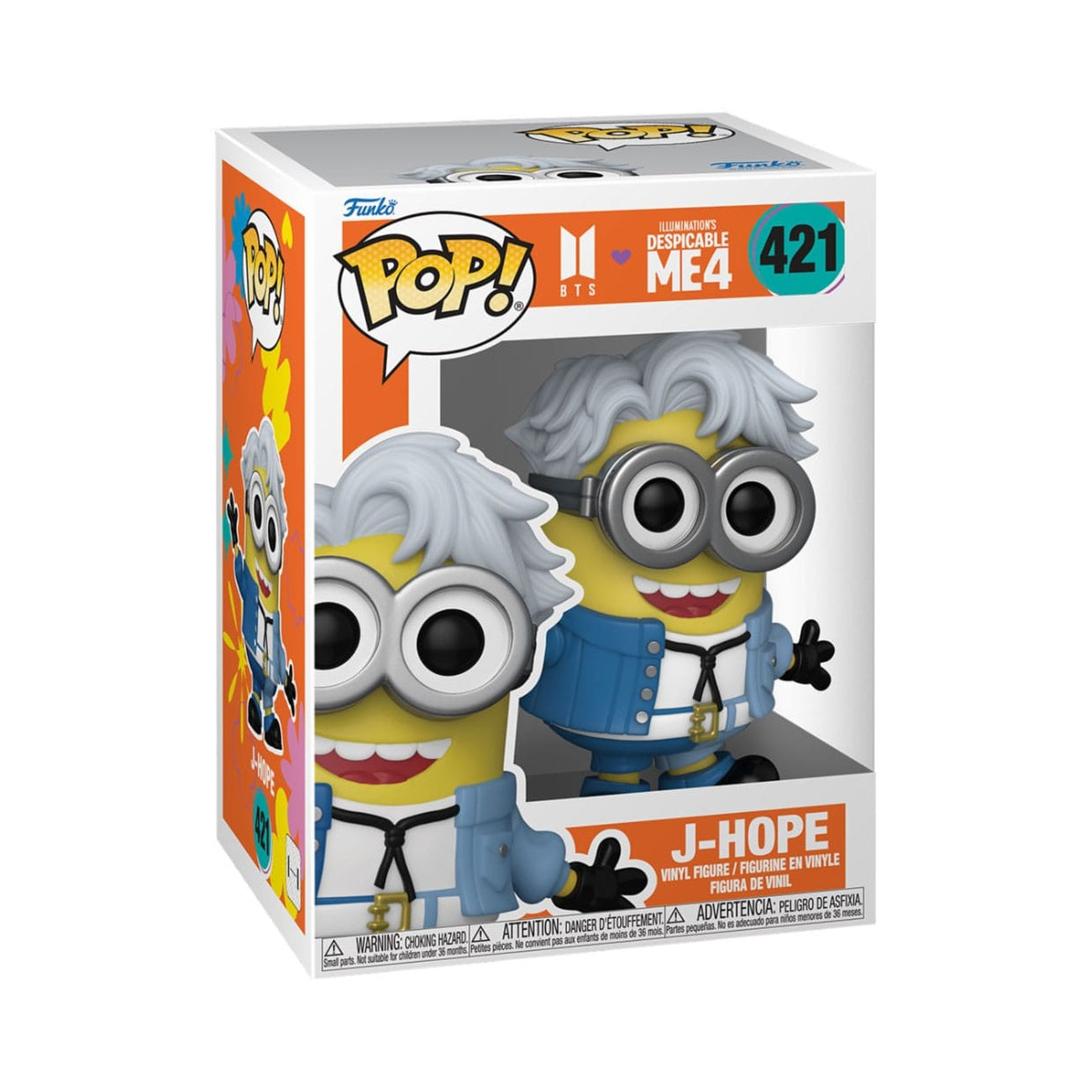 Product image Minions x BTS POP! Rocks Vinyl Figure J-Hope 9 cm