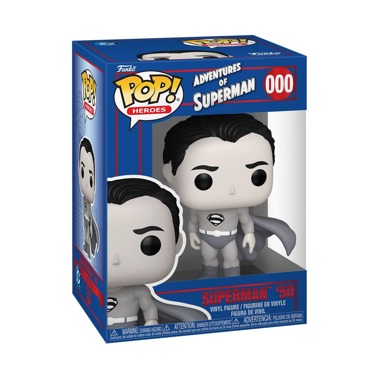 Productafbeelding DC Comics POP! Heroes Vinyl Figuur Superman '50 9 cm