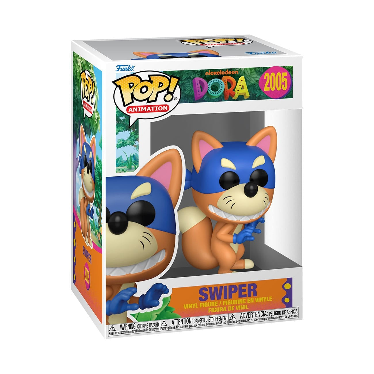 Productafbeelding Dora POP! Animation vinylfiguur Swiper 9 cm