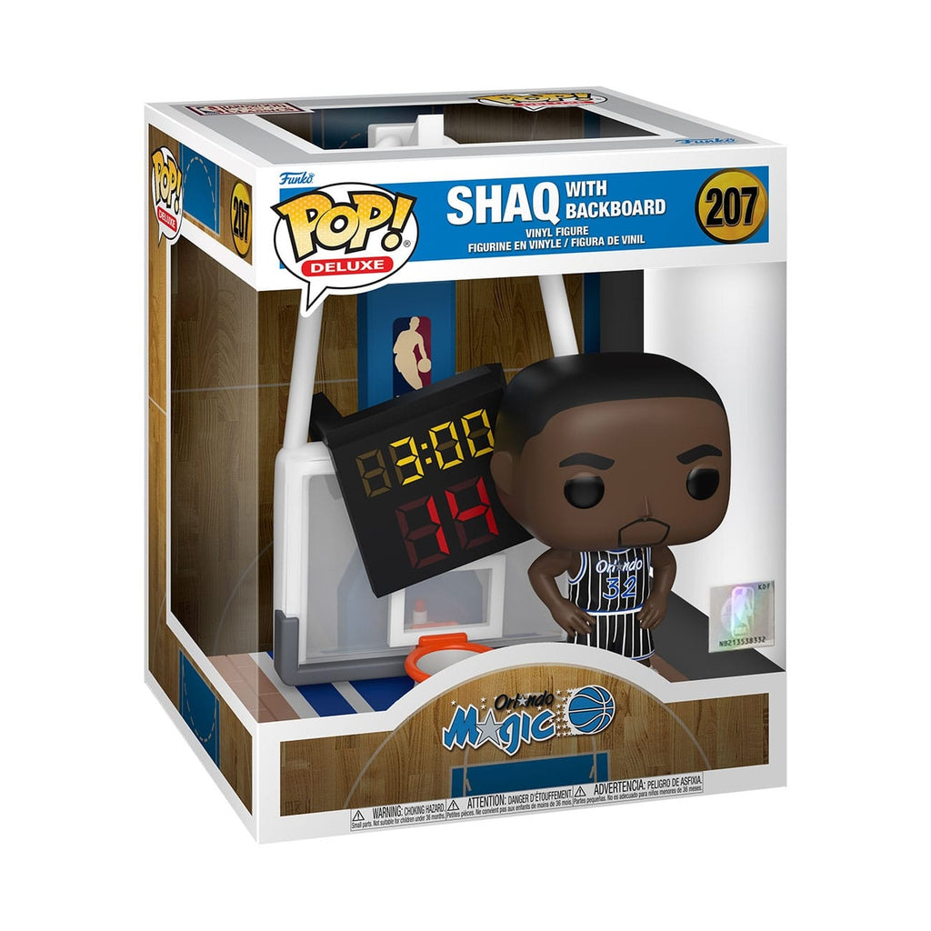 Productafbeelding NBA Legends POP! Sports Deluxe Vinyl Figuur Shaq met backboard 16 cm