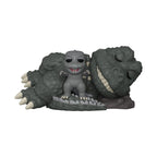 Productafbeelding Godzilla Super Sized POP! Movies vinylfiguur Sleeping Godzilla with Minilla 15 cm