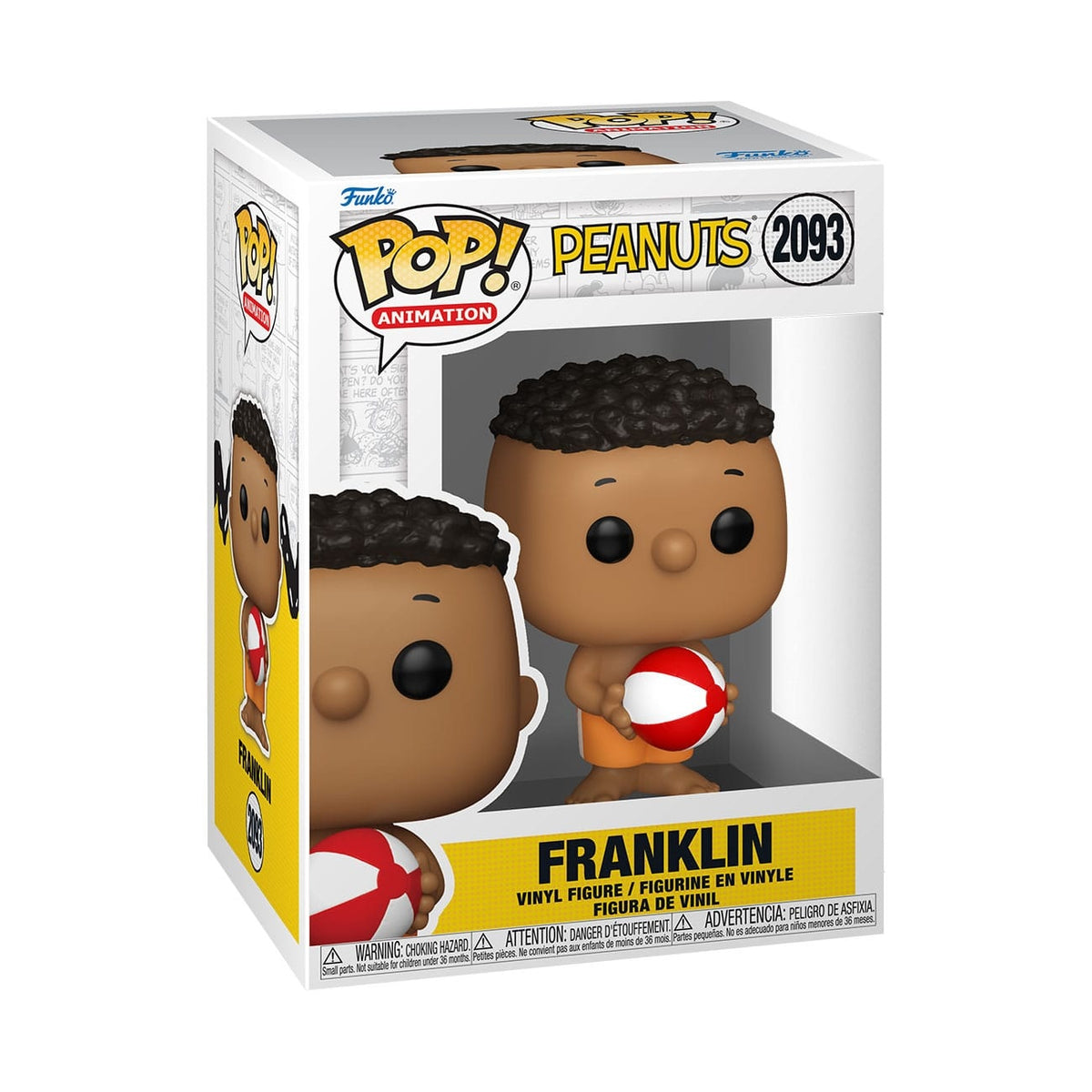 Productafbeelding Peanuts POP! TV figuur Franklin 9 cm