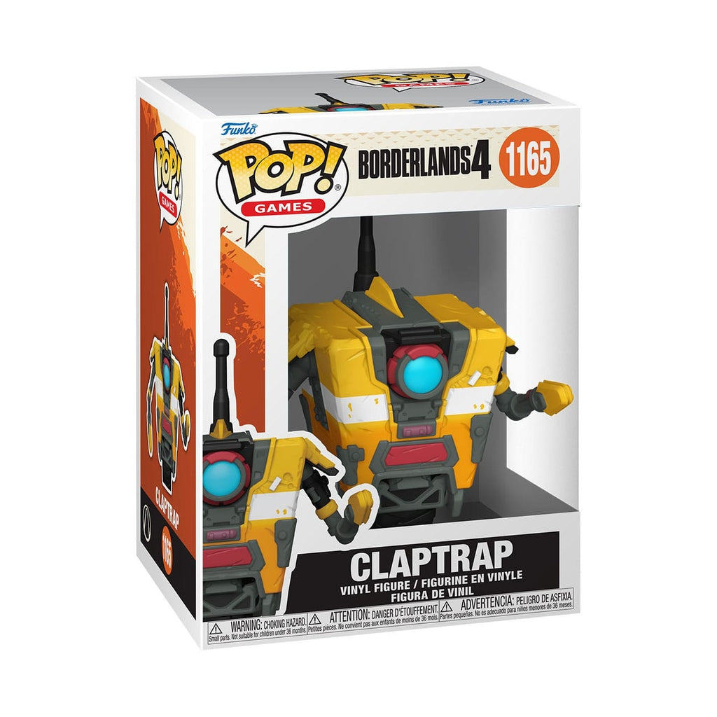 Productafbeelding Borderlands 4 POP! Games vinyl figuur Claptrap 9 cm