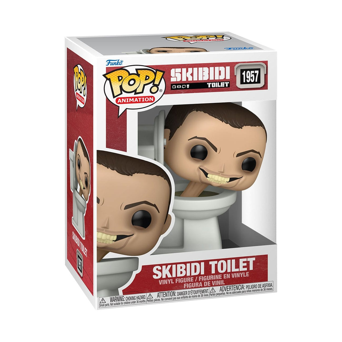 Productafbeelding Skibidi Toilet POP! Rocks vinylfiguur Skibidi Toilet 9 cm