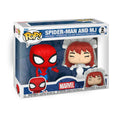 Productafbeelding Marvel POP! Vinyl Figuren 2-pack Superhero Couples – SM & MJ 9 cm