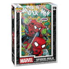 Productafbeelding Marvel POP! Comic Covers Vinyl Figuur Web of Spider-Man #70 (Spider-Hulk) 9 cm