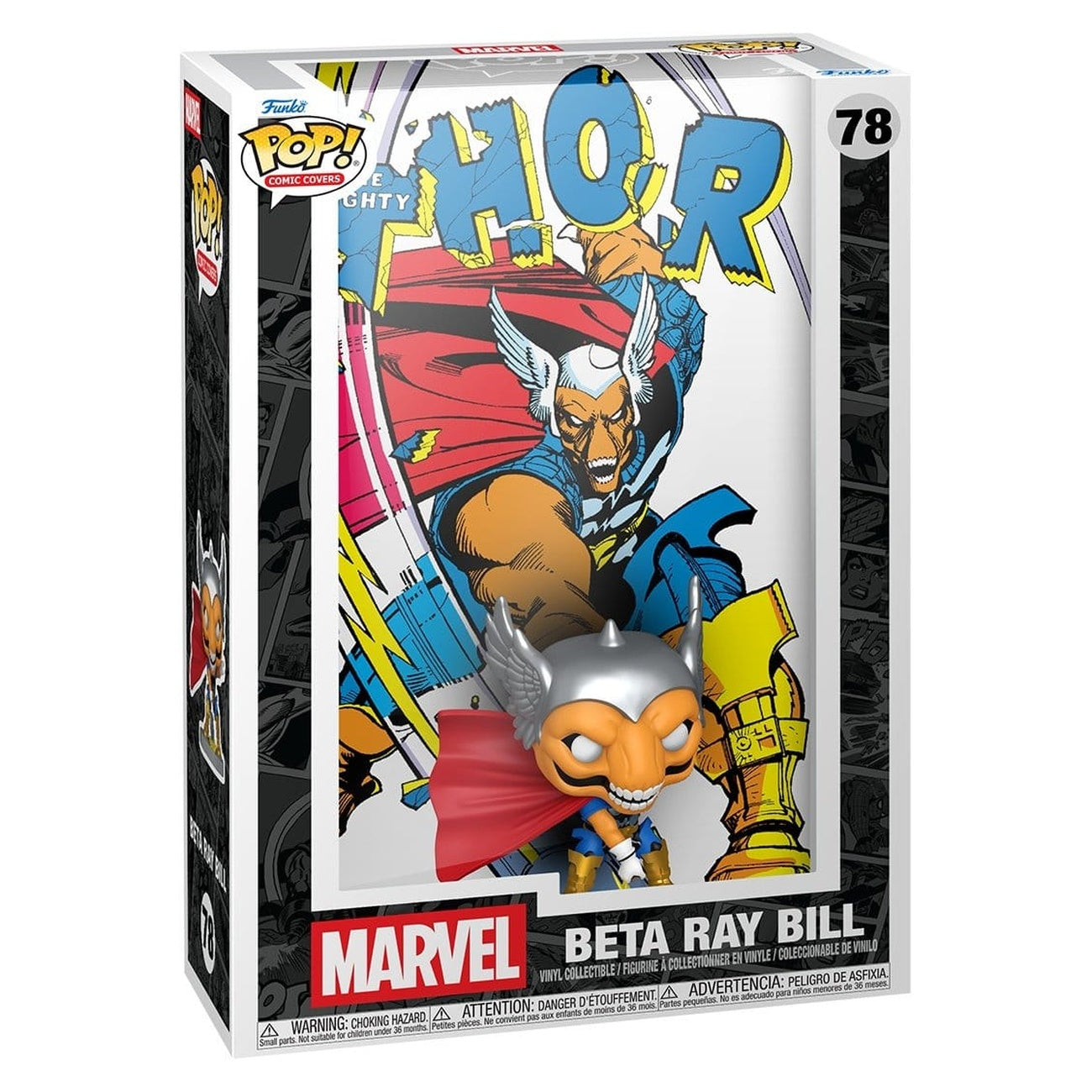 Productafbeelding Marvel POP! Comic Covers vinylfiguur The Mighty Thor #337 (Beta Ray Bill) 9 cm