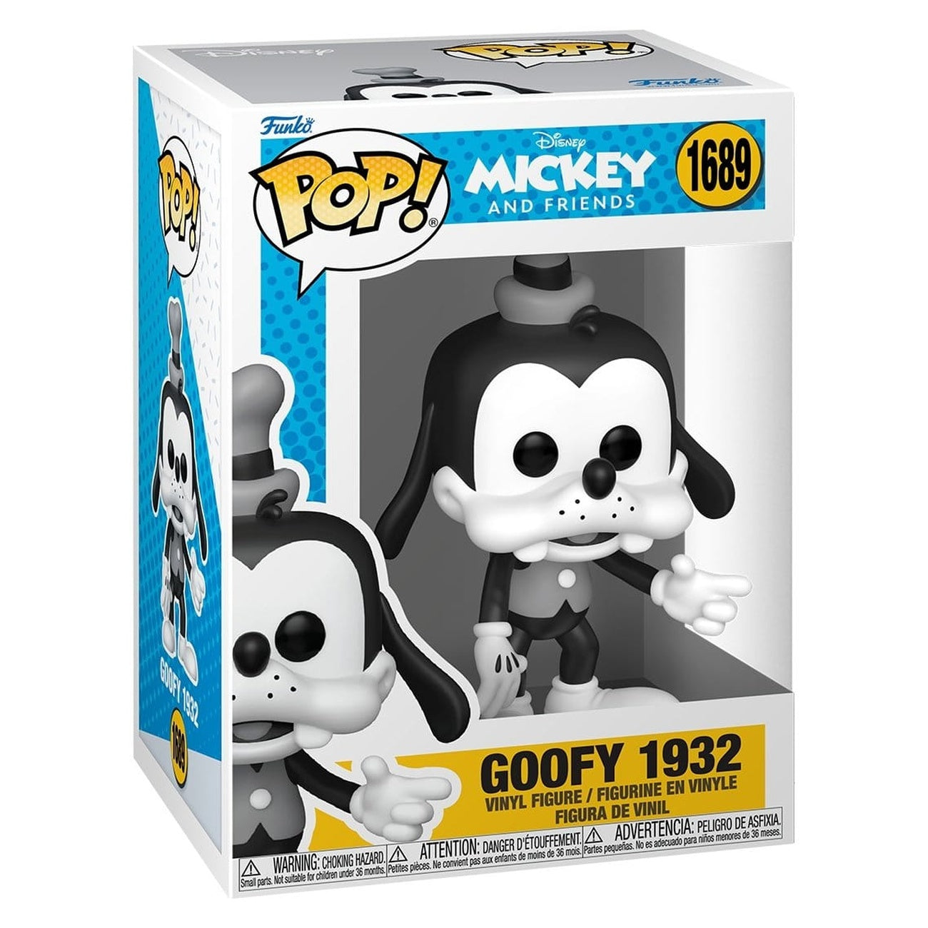 Productafbeelding Mickey and Friends POP! Vinyl Figuur Goofy 1932 9 cm