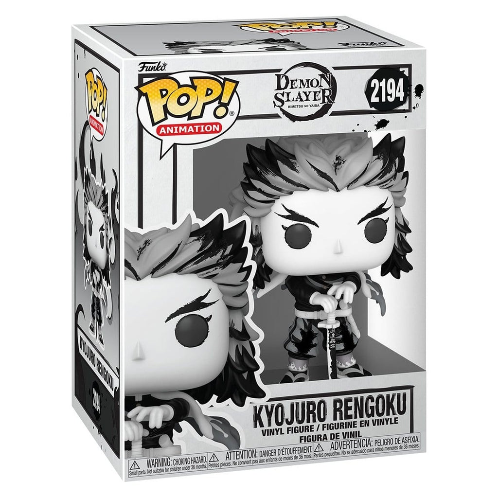Product image Demon Slayer: Kimetsu no Yaiba POP! Animation Vinyl Figure Rengoku (Sumi-Ink) 9 cm