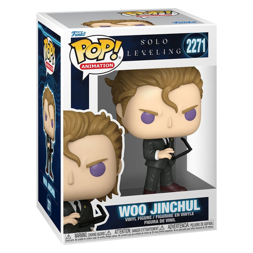 Productafbeelding Solo Leveling POP! Animation vinylfiguur Woo Jinchul 9 cm