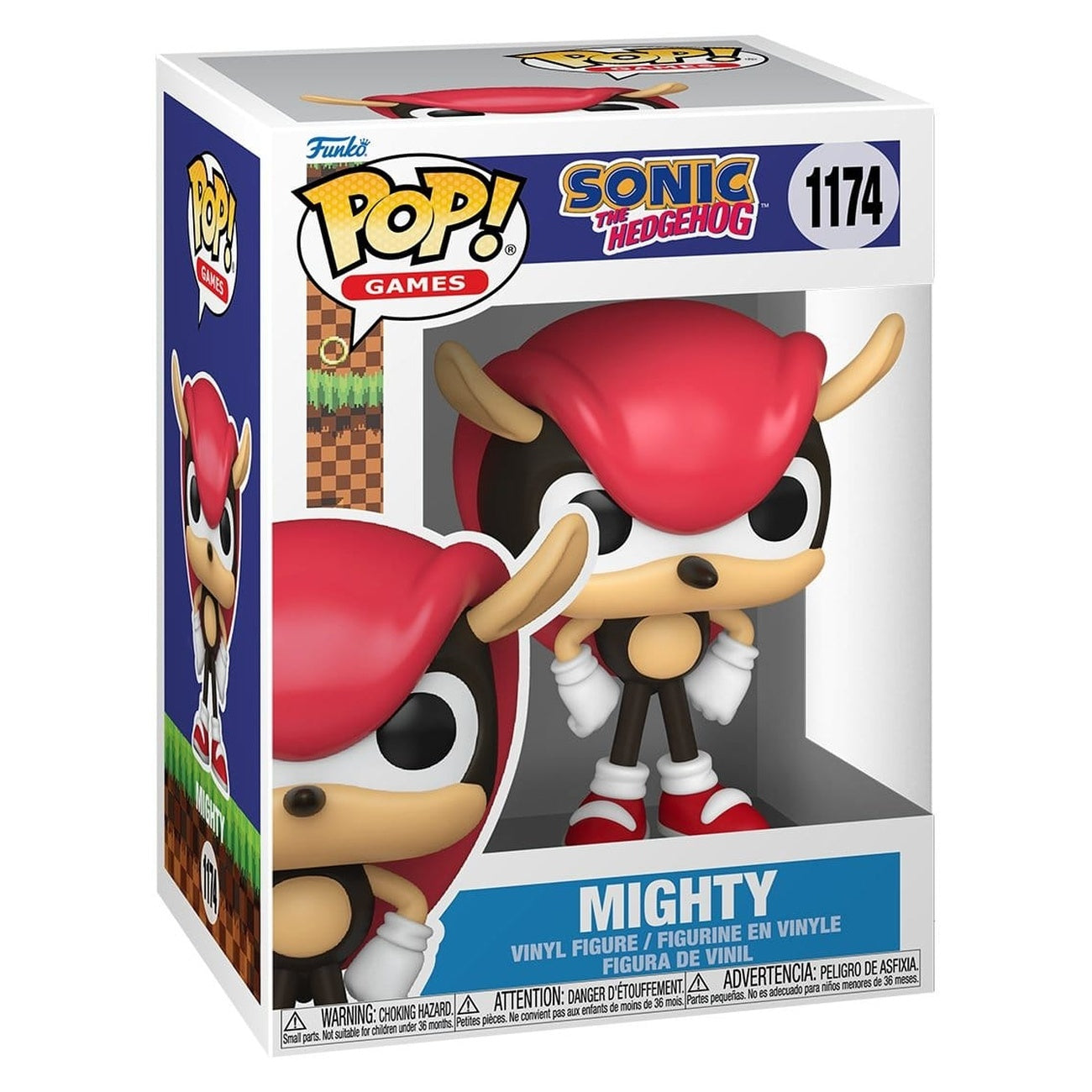 Productafbeelding Sonic the Hedgehog - POP! Movies vinylfiguur Mighty the Armadillo 9 cm