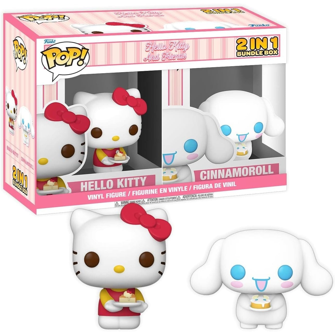 Productafbeelding Hello Kitty Exclusieve Box Cinnamoroll & Hello Kitty with Cake Assembled