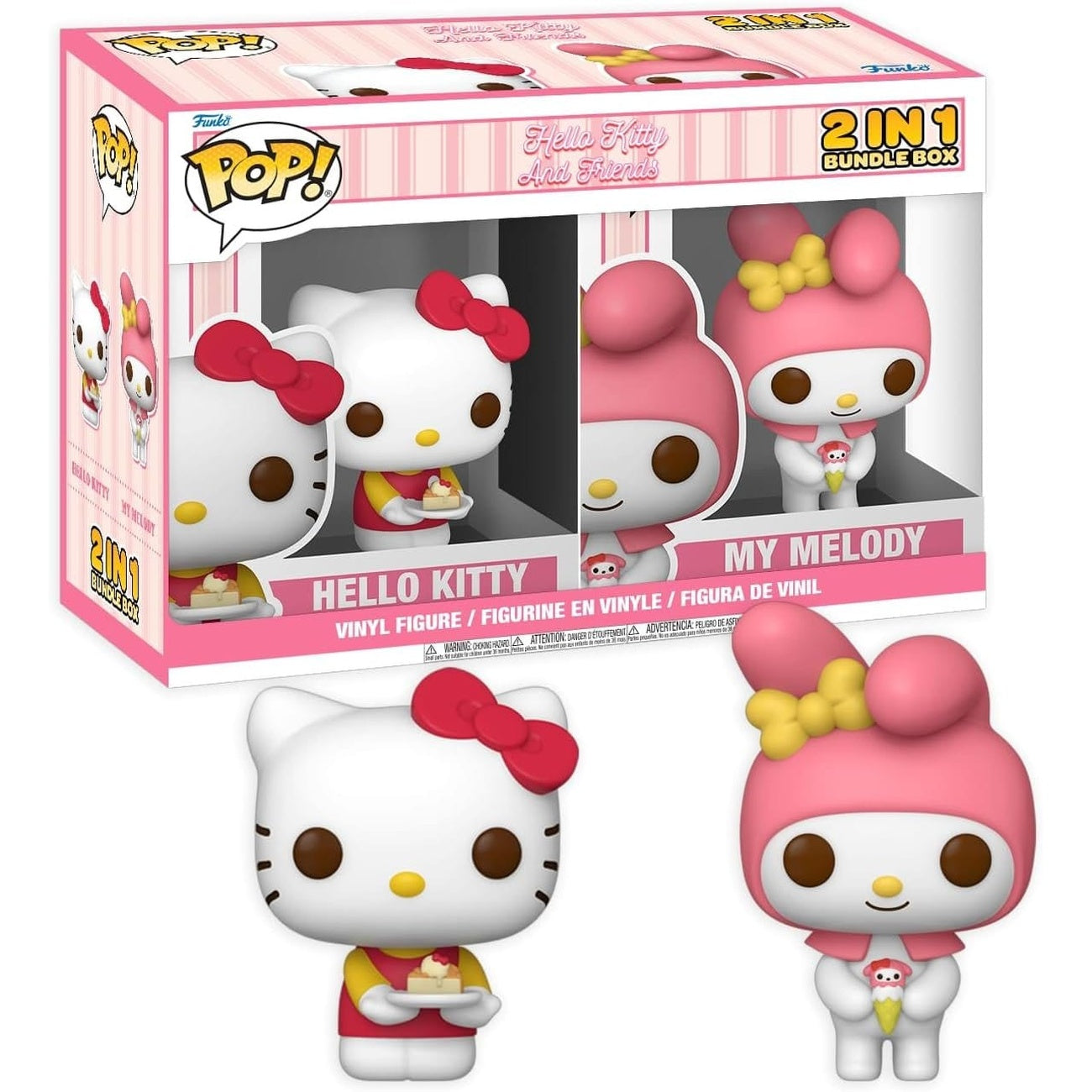 Productafbeelding Hello Kitty Exclusive Box Hello Kitty & My Melody Assembled