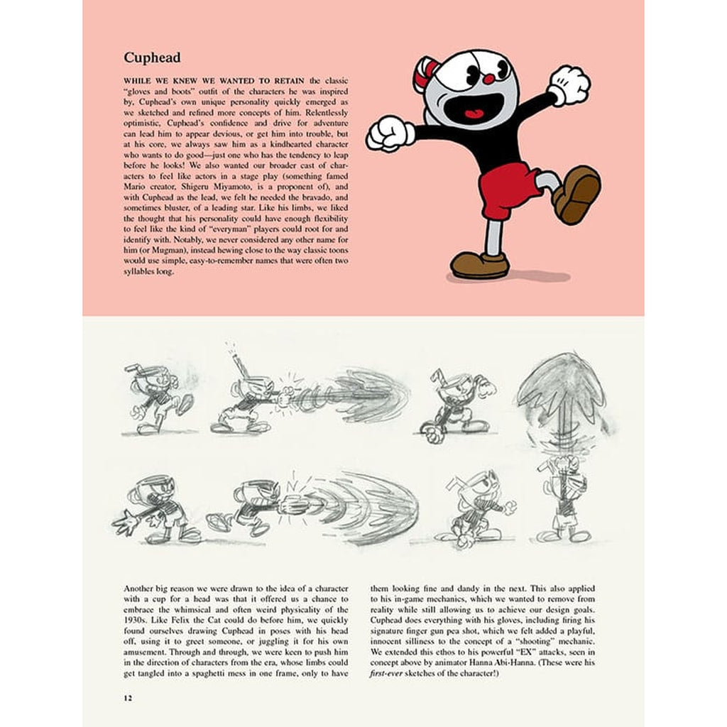 Productafbeelding Cuphead Artbook The Art of Cuphead *Engelse versie*