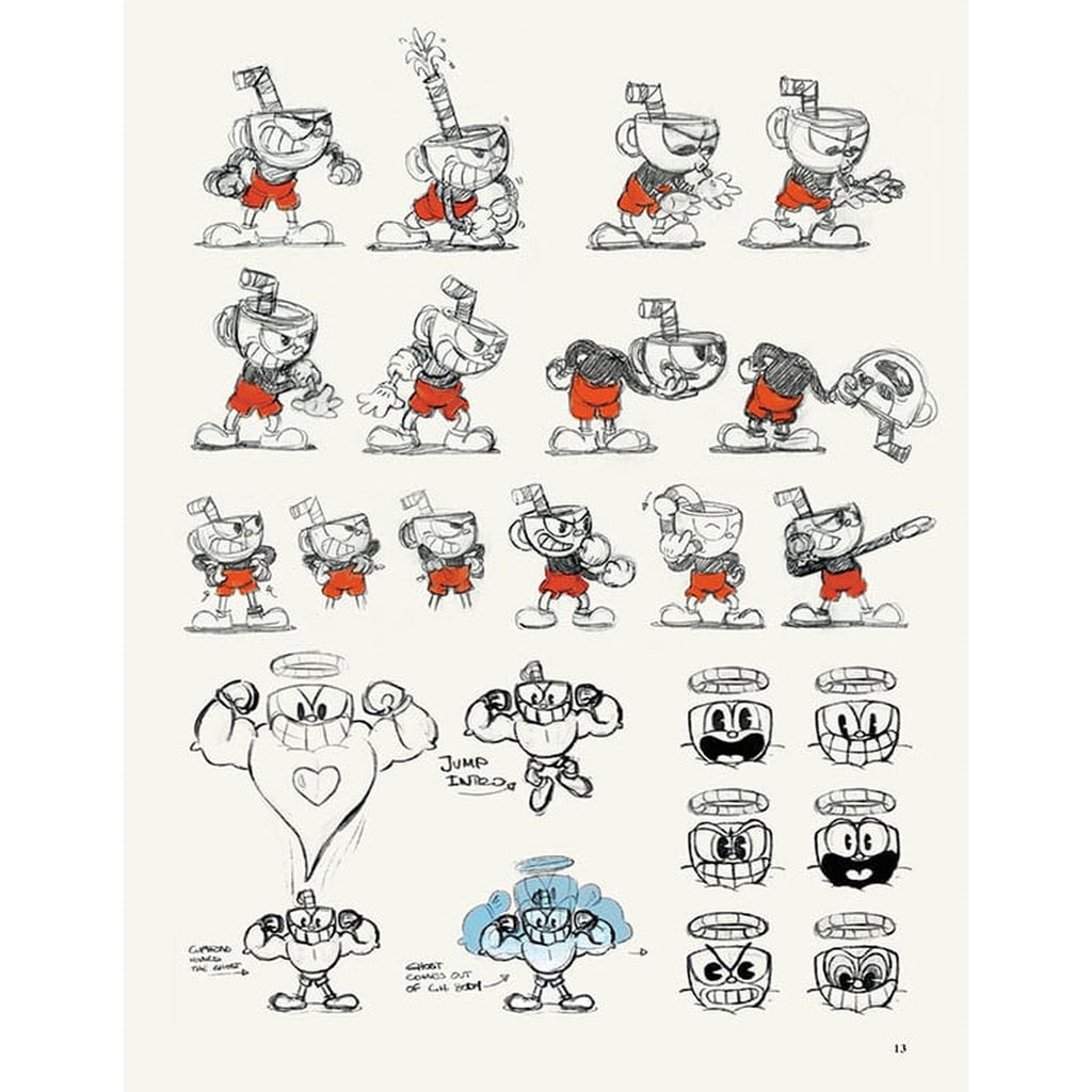 Productafbeelding Cuphead Artbook The Art of Cuphead *Engelse versie*