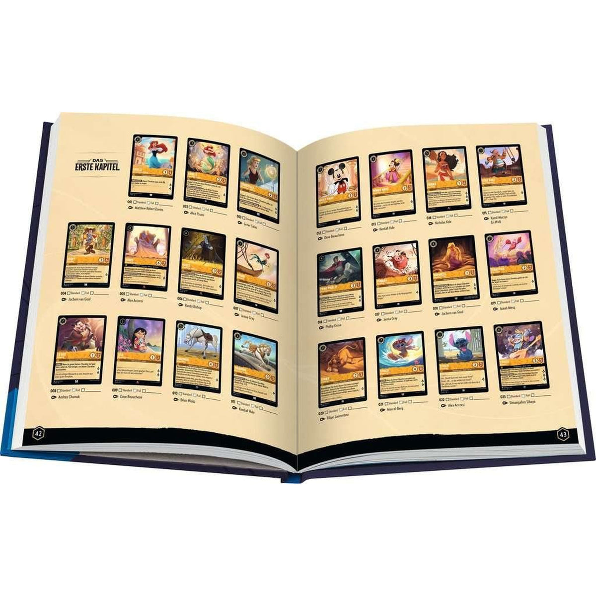 Product image Disney Lorcana TCG Book The Official Collector's Guide: Sets 1–4 *German Version*