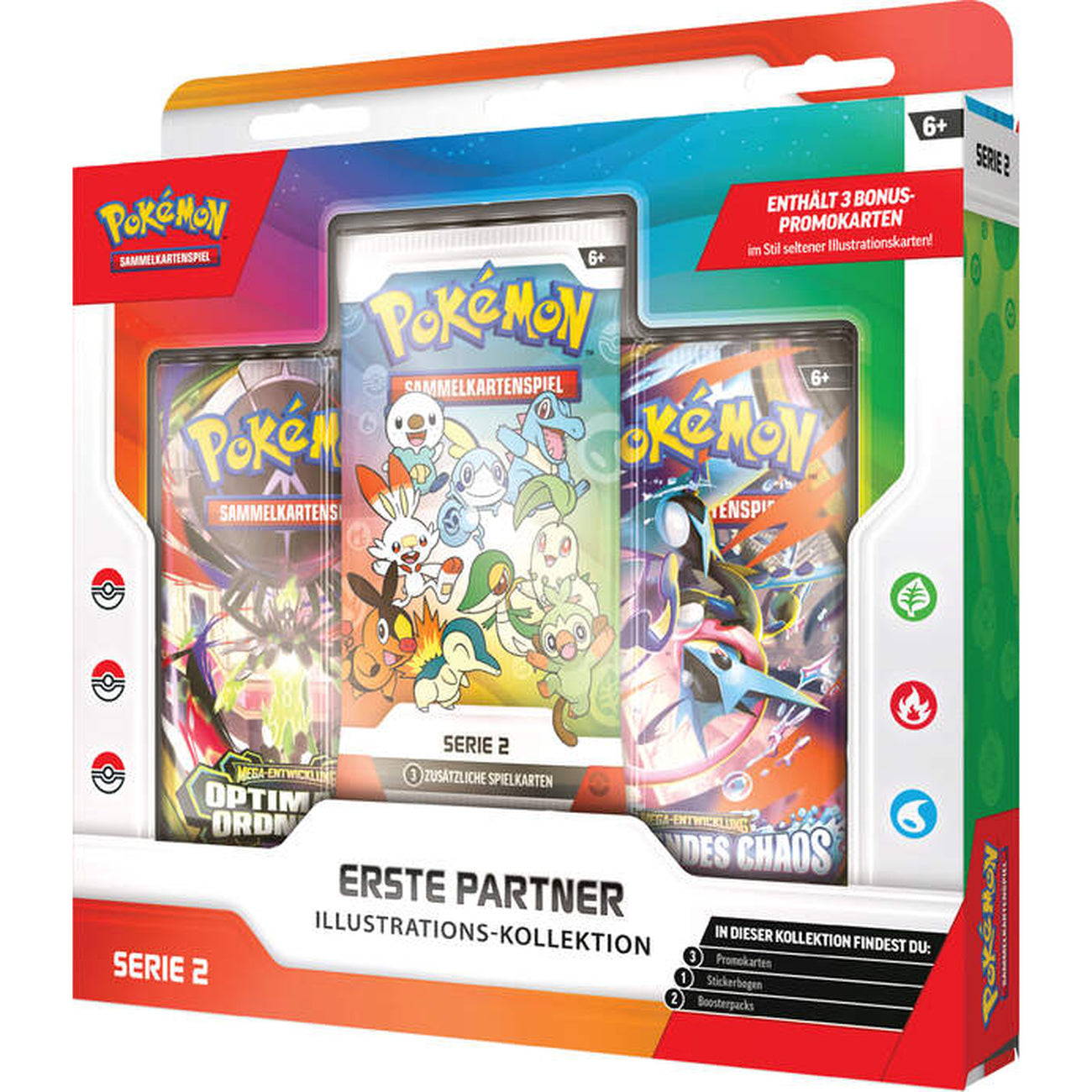 Productafbeelding Pokémon - Eerste Partner Collectie Ruilkaarten Serie 2
