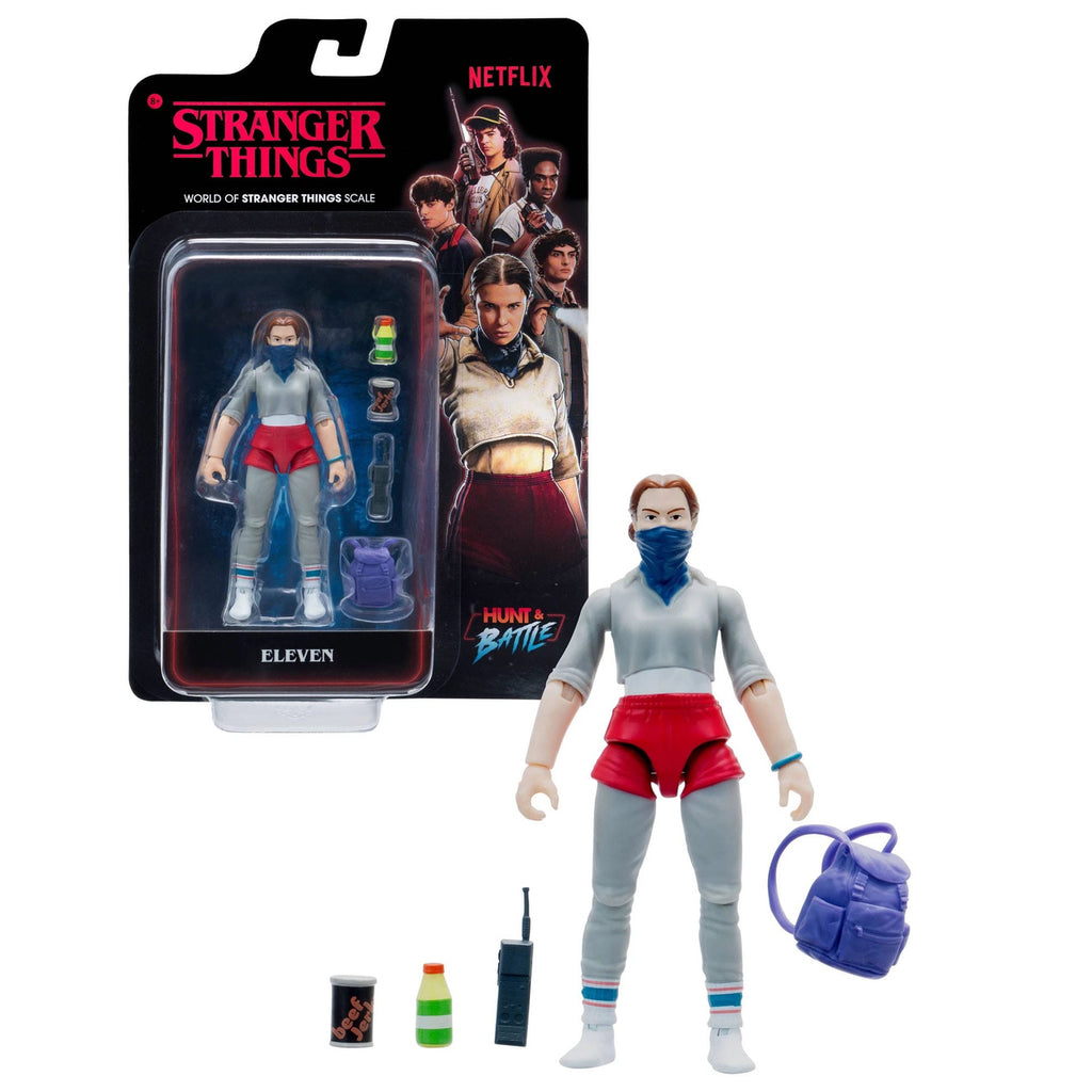 Productafbeelding Stranger Things World Of Core Figures Actiefiguur Eleven #2 met accessoires 10 cm