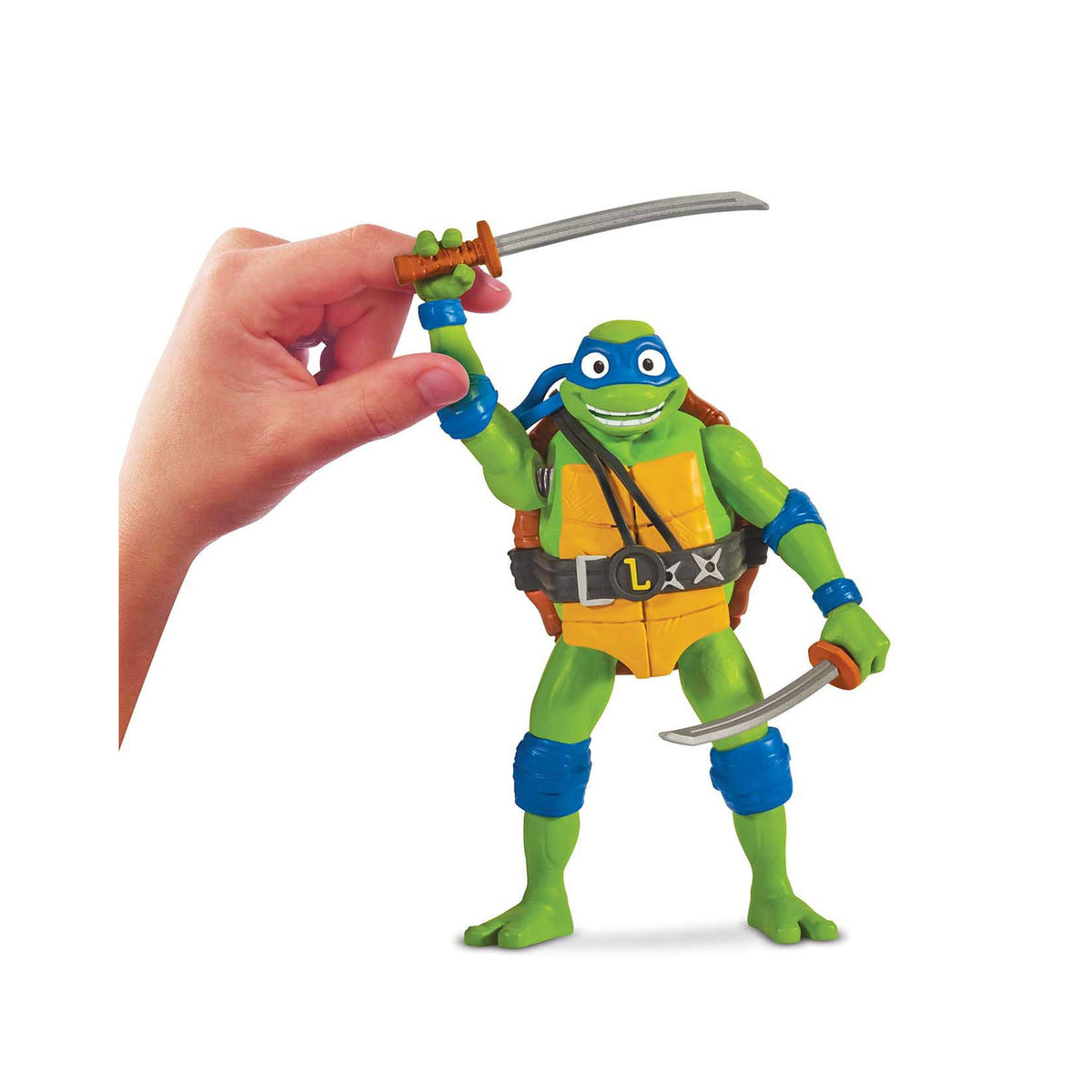 Productafbeelding Teenage Mutant Ninja Turtles: Mutant Mayhem Ninja Shouts actiefiguur Leonardo 14 cm