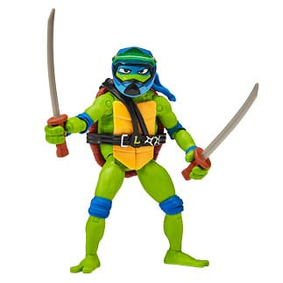 Productafbeelding Teenage Mutant Ninja Turtles: Mutant Mayhem Drive N Kick actiefiguur Leonardo & motor 11 cm
