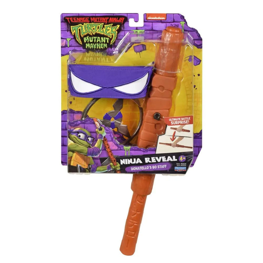Productafbeelding Teenage Mutant Ninja Turtles: Mutant Mayhem Donatello Transformerende Bo-staf