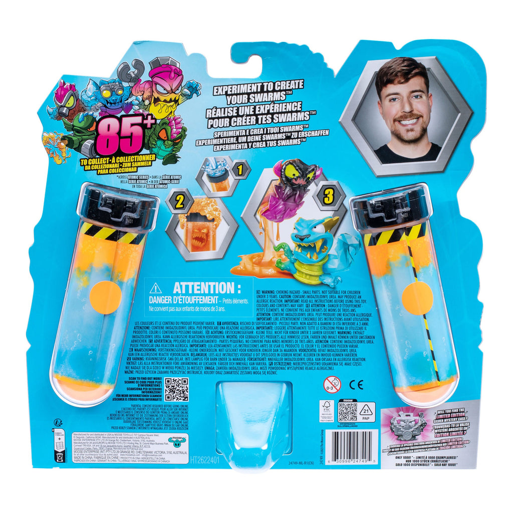 Productafbeelding MrBeast Lab Swarms minifiguren 12-pack Mega Lab 1 3 cm assortiment (4)