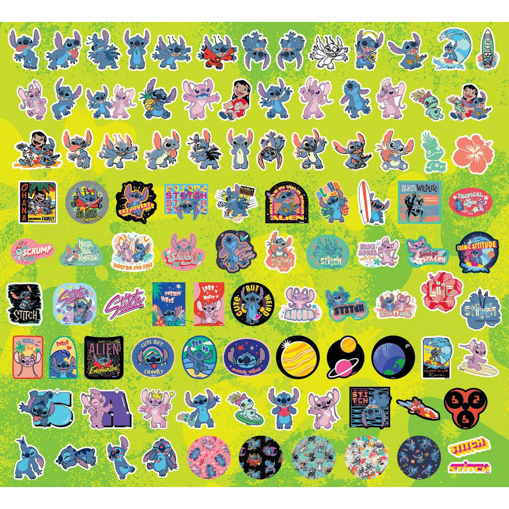 Productafbeelding Lilo & Stitch Stickerset 100 Stuks Stitch Assortiment (20)