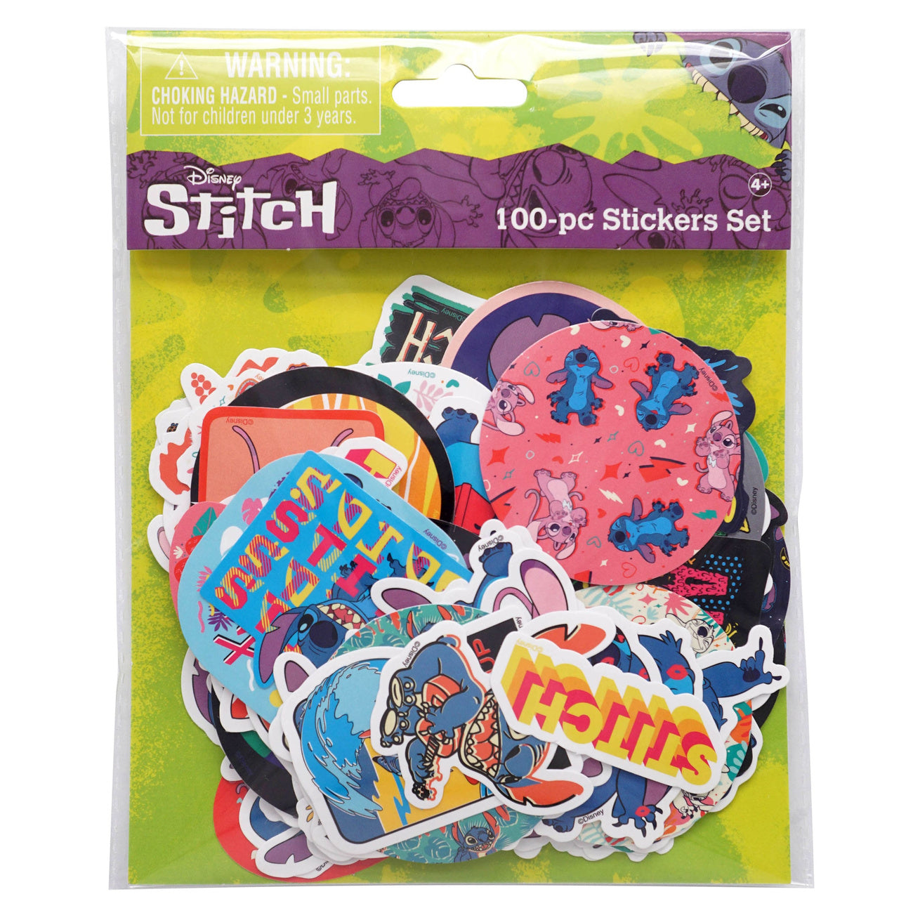 Productafbeelding Lilo & Stitch Stickerset 100 Stuks Stitch Assortiment (20)