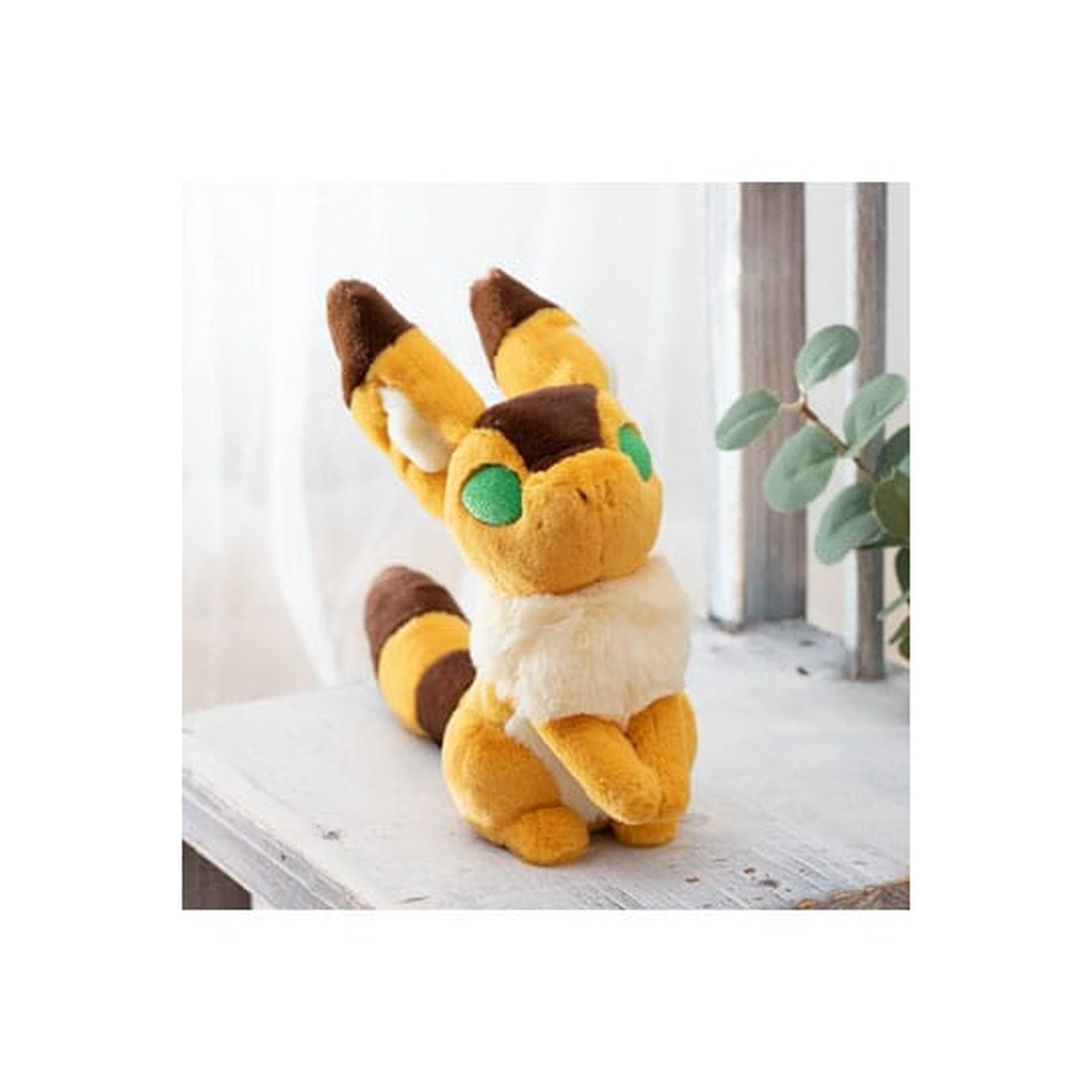 Productafbeelding Castle in the Sky Otedama knuffelfiguur Fox Squirrel 19 cm