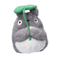 Productafbeelding Mijn buur Totoro Nakayoshi pluchefiguur Big Totoro met blad 21 cm