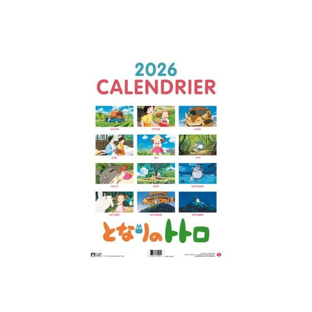 Productafbeelding Mijn buur Totoro Kalender 2026 *Franse versie*