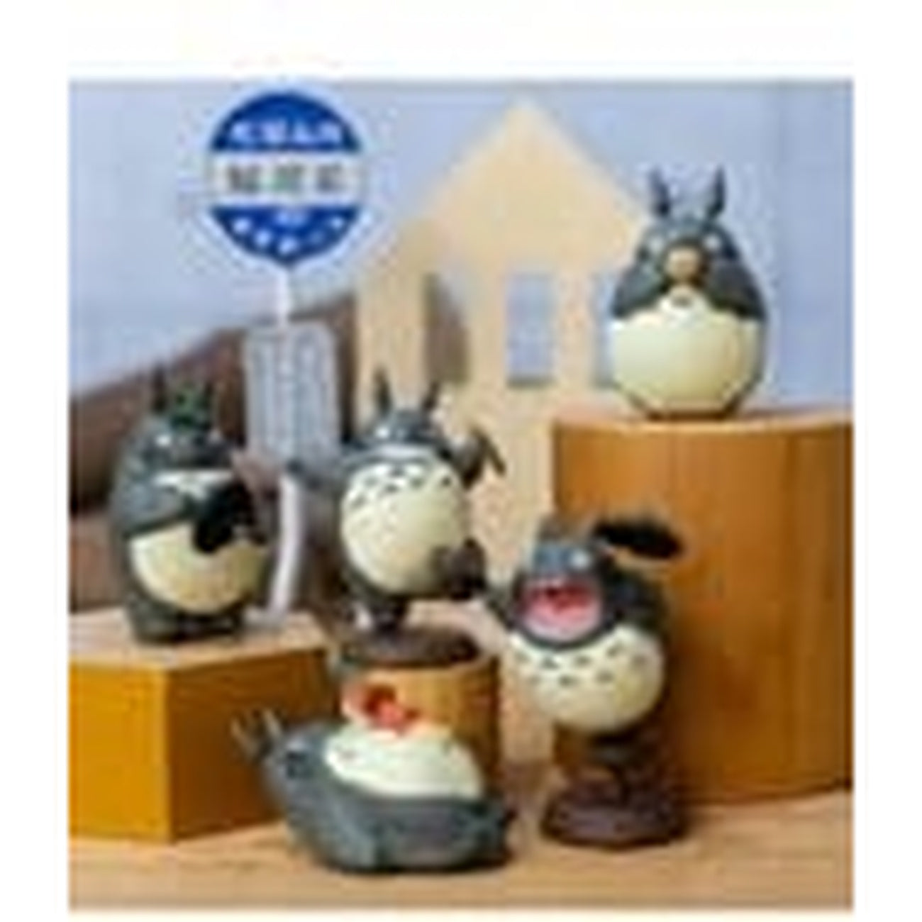 Productafbeelding Mijn buur Totoro Minifiguren Collectie Totoro 5 cm Blind Box Assortiment (6)