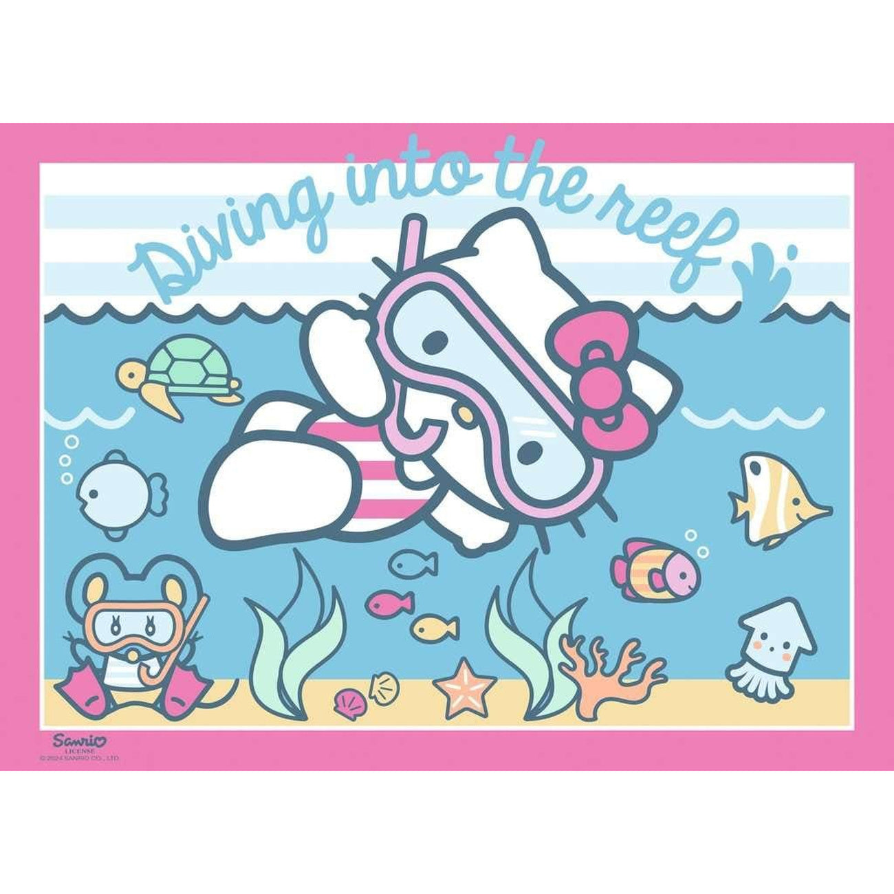 Product image Hello Kitty Puzzles 4-Pack Let’s Go, Hello Kitty! (4x100 Pieces)
