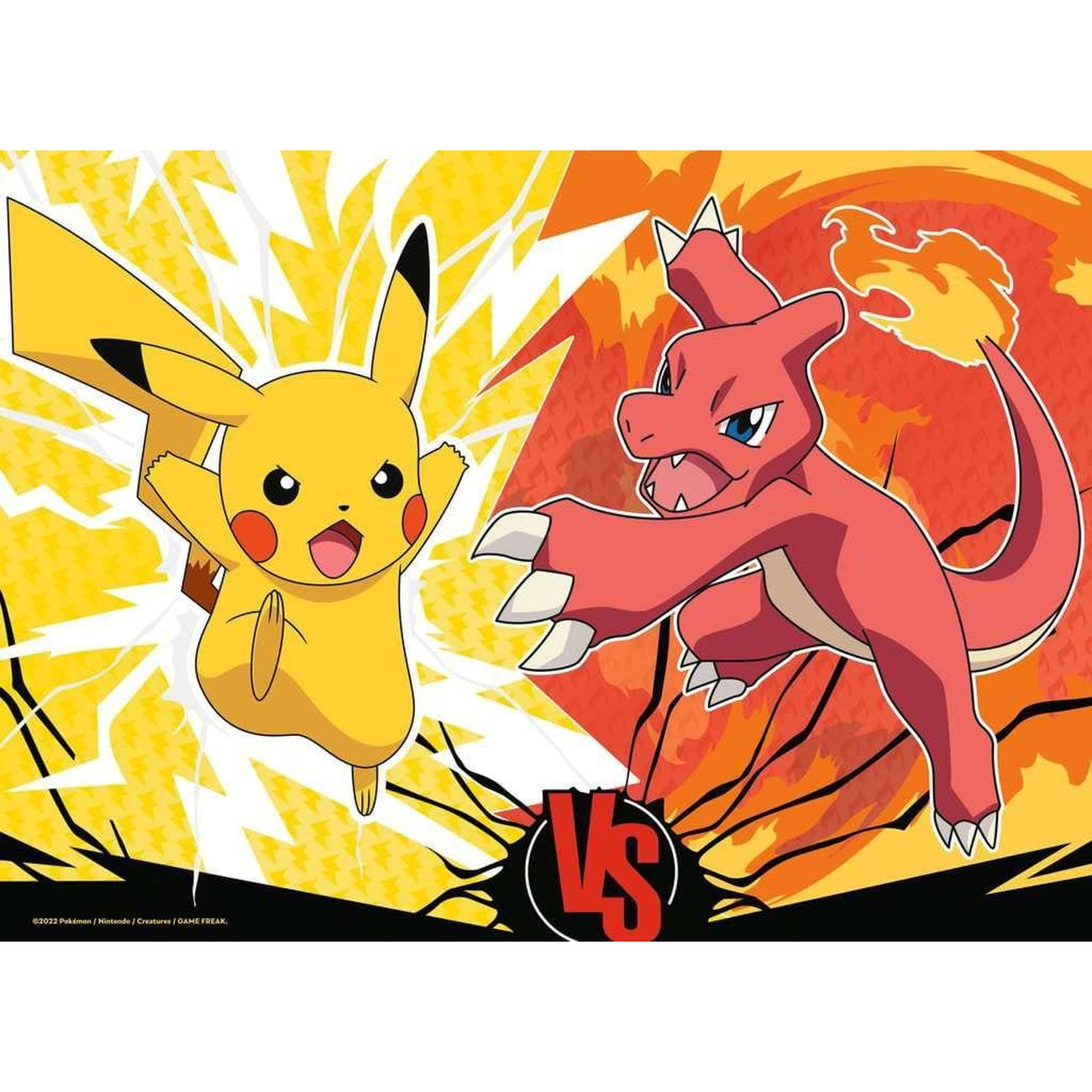 Productafbeelding Pokémon Puzzels 4-pack Pokémon-Vrienden (4x100 stukjes)