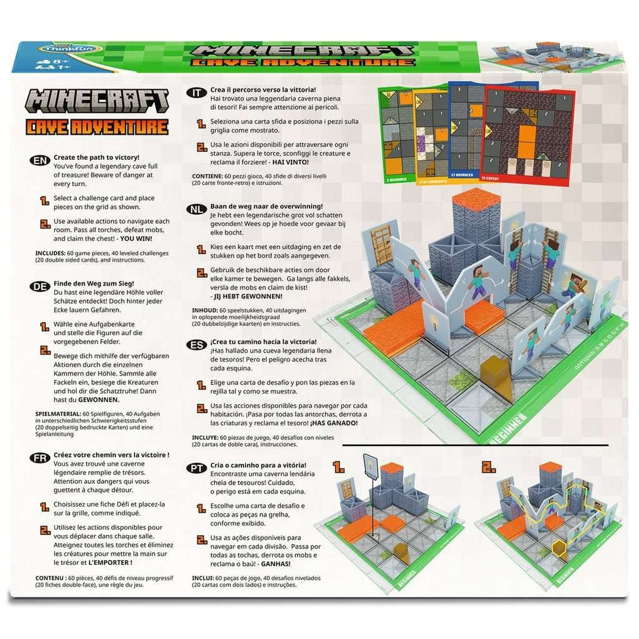 Productafbeelding Minecraft Cave Adventure Logicaspel
