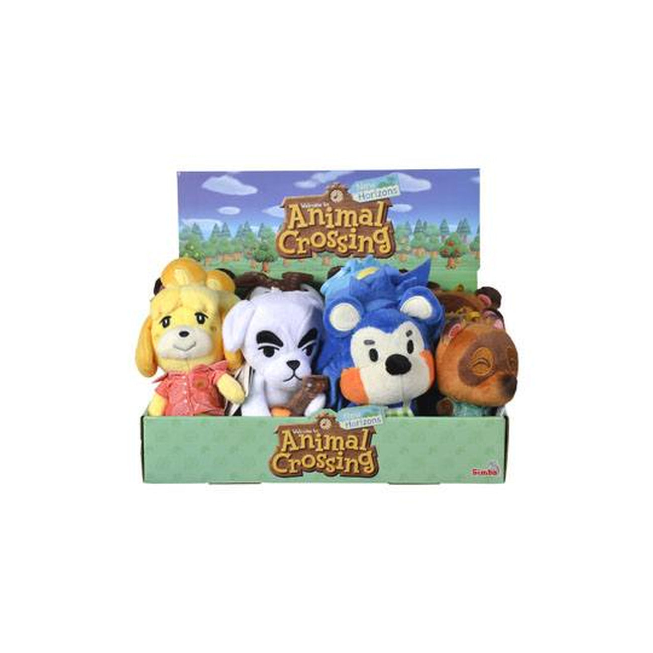 Productafbeelding Animal Crossing Pluchen Sleutelhanger Residents 15 cm Assortiment (12)