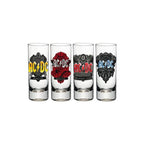 Productafbeelding AC/DC Shotglazen 4-pack Black Ice